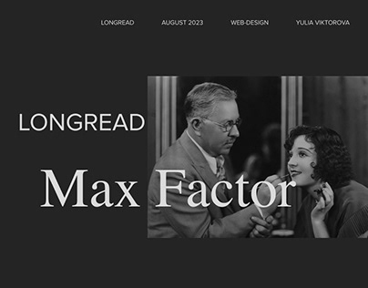 Longread | Biography | Max Factor