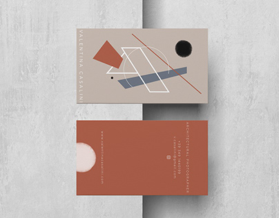 Project thumbnail - Valentina Casalini - Business Card design