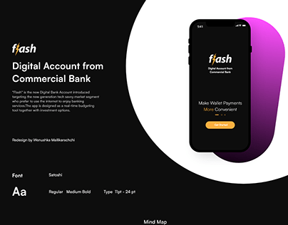 Redesign for Flash Bank Mobile Application