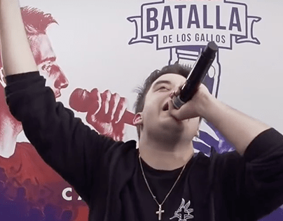 Montaje "Red Bull - Batalla de los Gallos 2019"