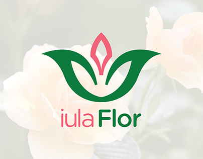 Flower Shop Logo Design ”iula Flor”