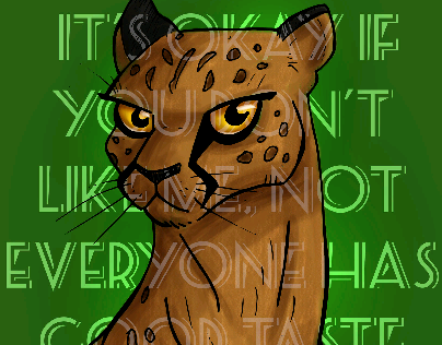 The cheetah knows
