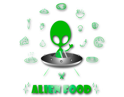 Logo Alien Food
