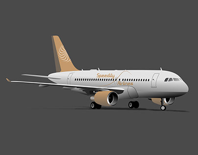 Speedily Airlines । Logo Design