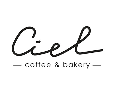 "Ciel" coffee & bakery logo, 2024