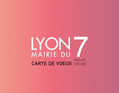 Carte de voeux 2018 Lyon 7