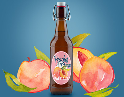 Peaches & Cream Pale Ale Design