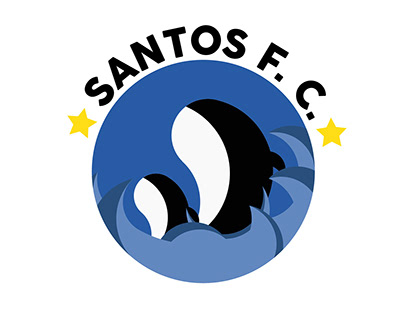 Brasão do Santos F.C Identidade Visual