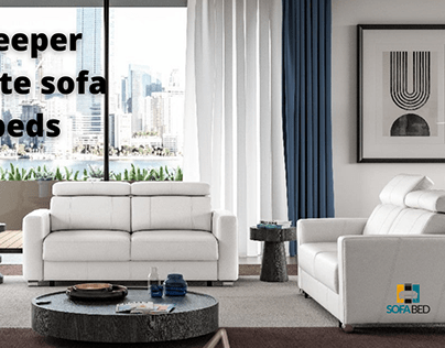 sleeper white sofa beds