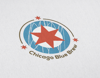 Chicago Blue Brew Logo