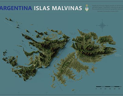 Project thumbnail - Mapa Topográfico de las Islas Malvinas