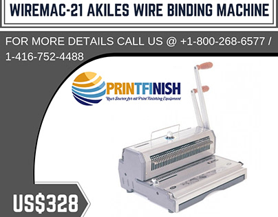 WireMac-21 Akiles Wire Binding Machine