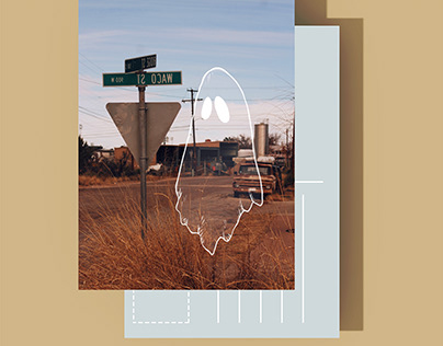 Ghost-town Postcard Series