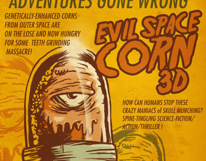 Evil Space Corn 3D