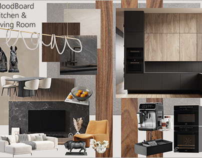 Moodboard Kitchen & Living Room