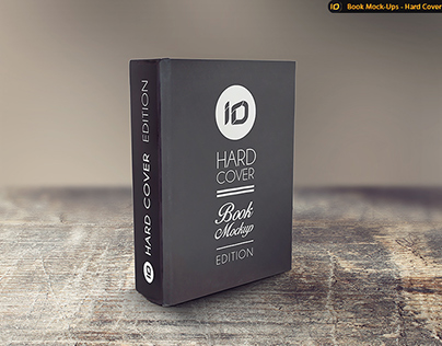 Hard Cover Book Mock Up