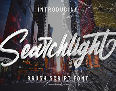 Searchlight – Script Font
