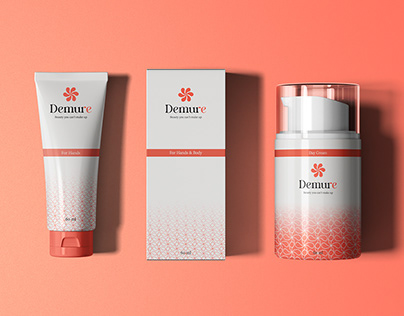 Demure- Skin Care Branding