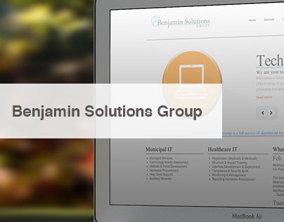 Benjamin Solutions Group Identity Redesign