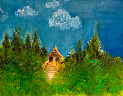 Small House Painting