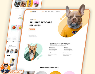Campet - Pet Care Program Website