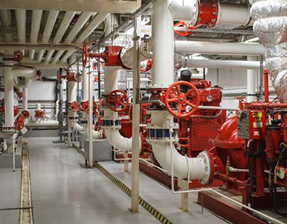Wet Pipe and Dry Pipe Fire Sprinkler System