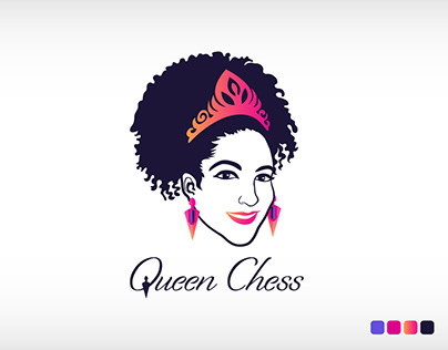Queen Chess - Logo