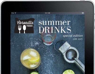 Summer Drinks Digital Magazine App