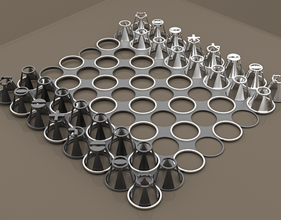 Caissa - Concept Chess Set
