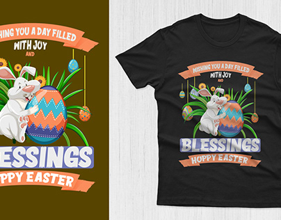 Happy Easter Sunday T-shirt Design