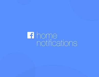 Facebook Home Notifications