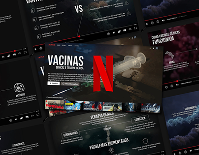 Vaccine Netflix Inspired Template - PPT