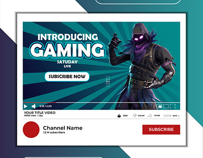 Gaming youtube thumbnail