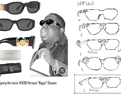 Redesigning the Versace "Biggie" Glasses