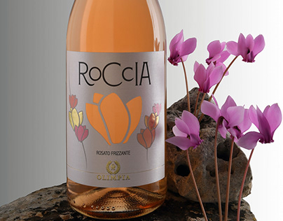 Roccia Wine Label. Locorotondo. Puglia. Italy.