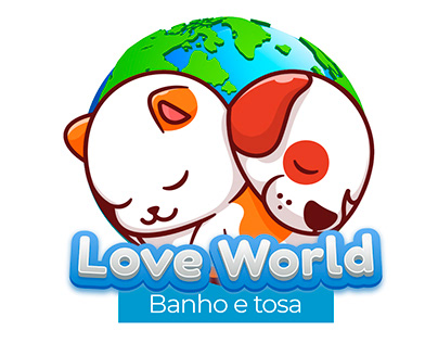 Love World - Banho e tosa logotipo