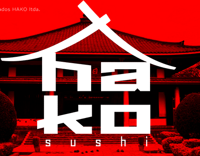 Identidade Visual Hako Sushi
