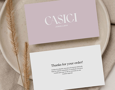 Brand identity / CASICI JEWELLRY