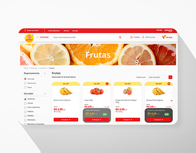 GBarbosa Supermarket Website