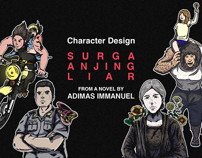Character Design: Surga Anjing Liar Novel
