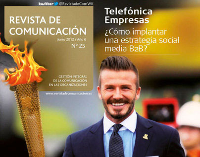 Revista "Comunicación" Portada Olimpiadas 2012