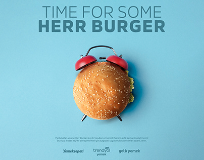 Herr Burger-Key Visual