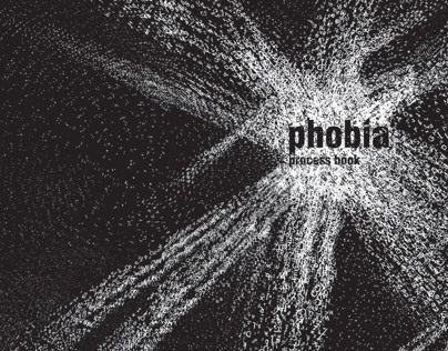 Crazy typography (about phobia)