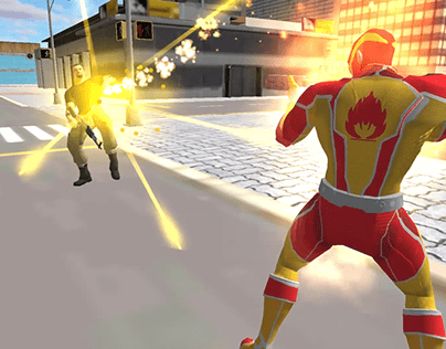 Fire Hero Game Cutscene