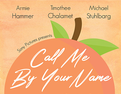 Call Me By Your Name Alternative Movie Poster
