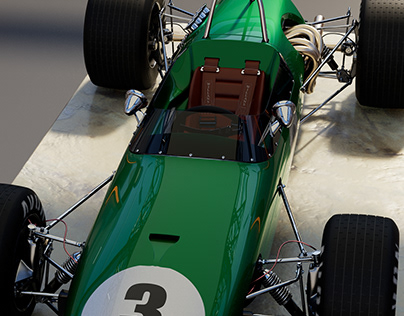 Brabham BT19 3D