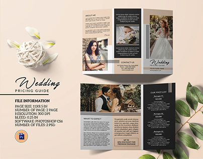 Photography Brochure template
