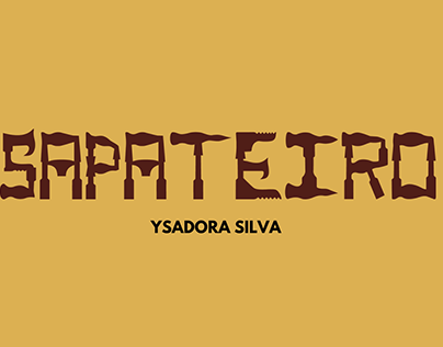 Sapateiro ( Proj. final de Tipografia - 5° Semestre)