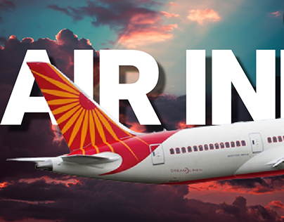 Air India home page re-design