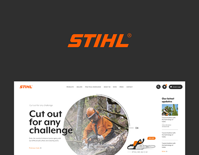 STIHL Website Redesign
